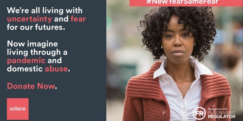 Image of a woman #NewYearSameFear