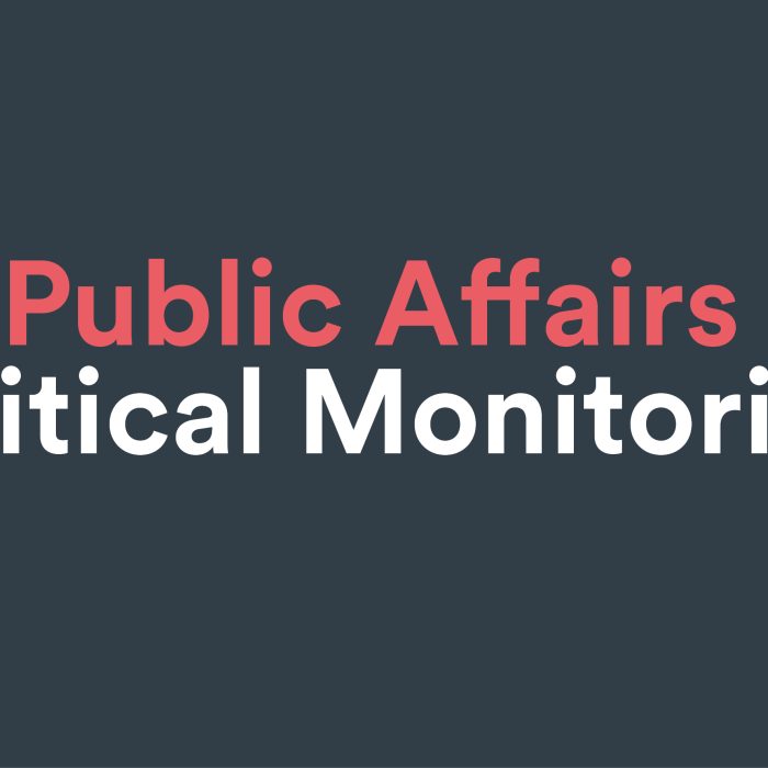 Public Affairs: Political Monitoring