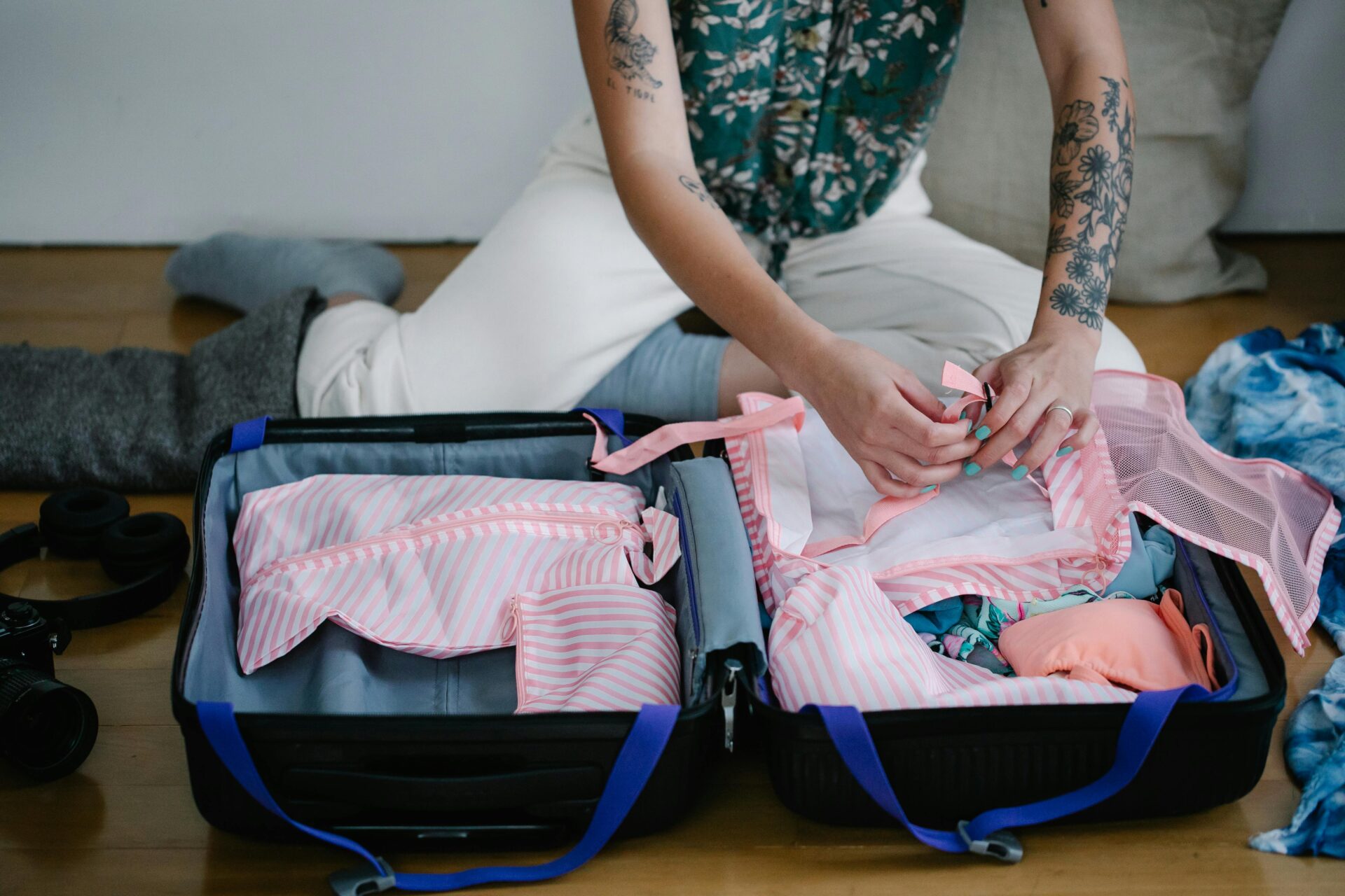 Packing an emergency bag