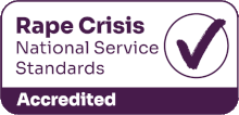 Rape Crisis National Service Standards Accredited